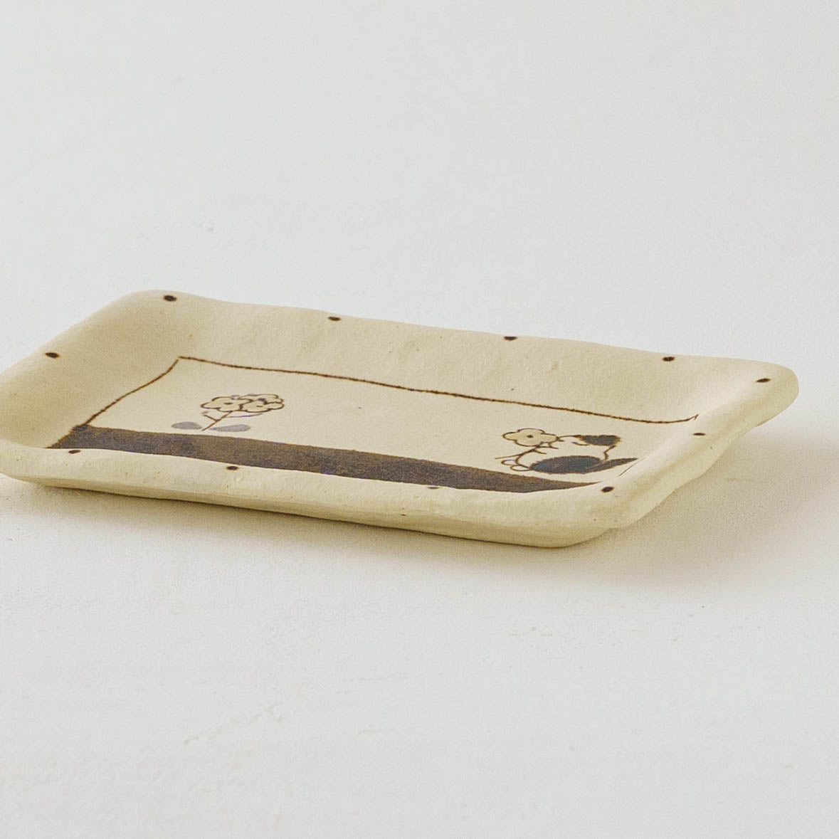 Tray S Cat | Maruban Ceramics Factory