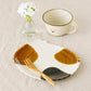 Cat plate L calico | Atelier Monora