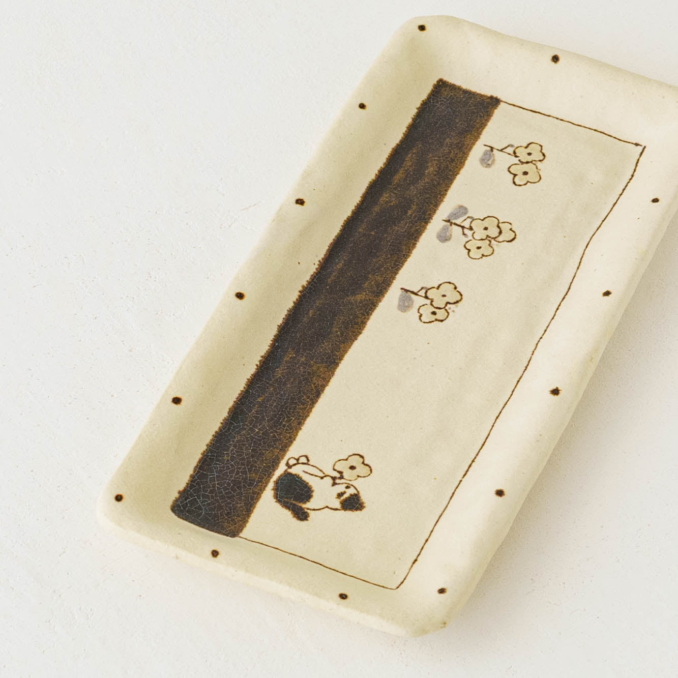 Tray L Cat | Maruban Ceramics Factory