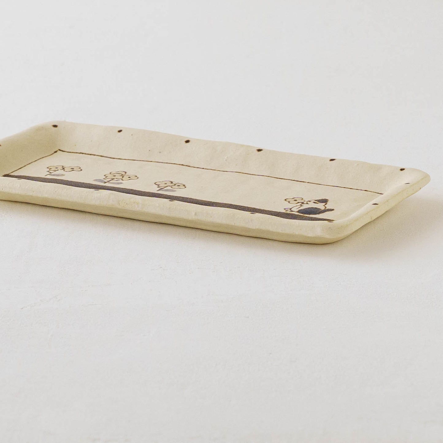 Tray L Cat | Maruban Ceramics Factory
