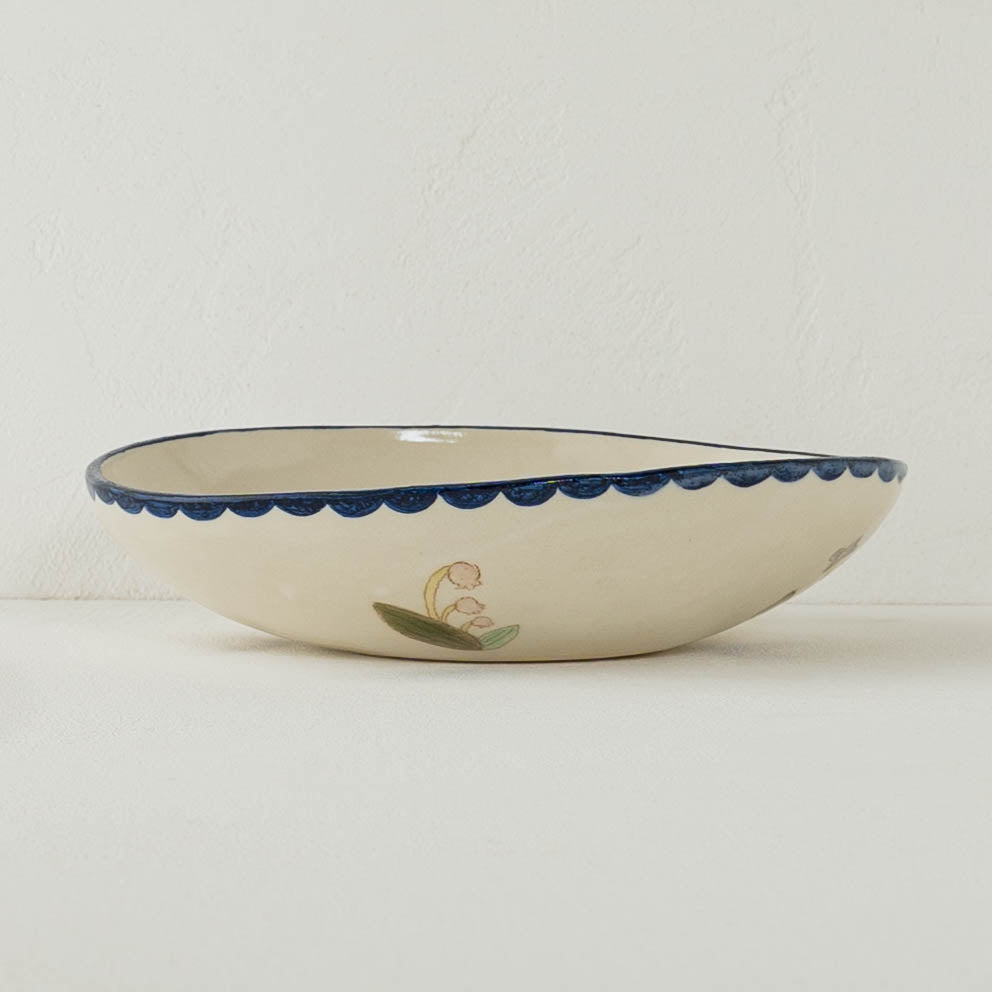 Oval Curry Plate D | Yukiko Nagahama (Yabukarabou)