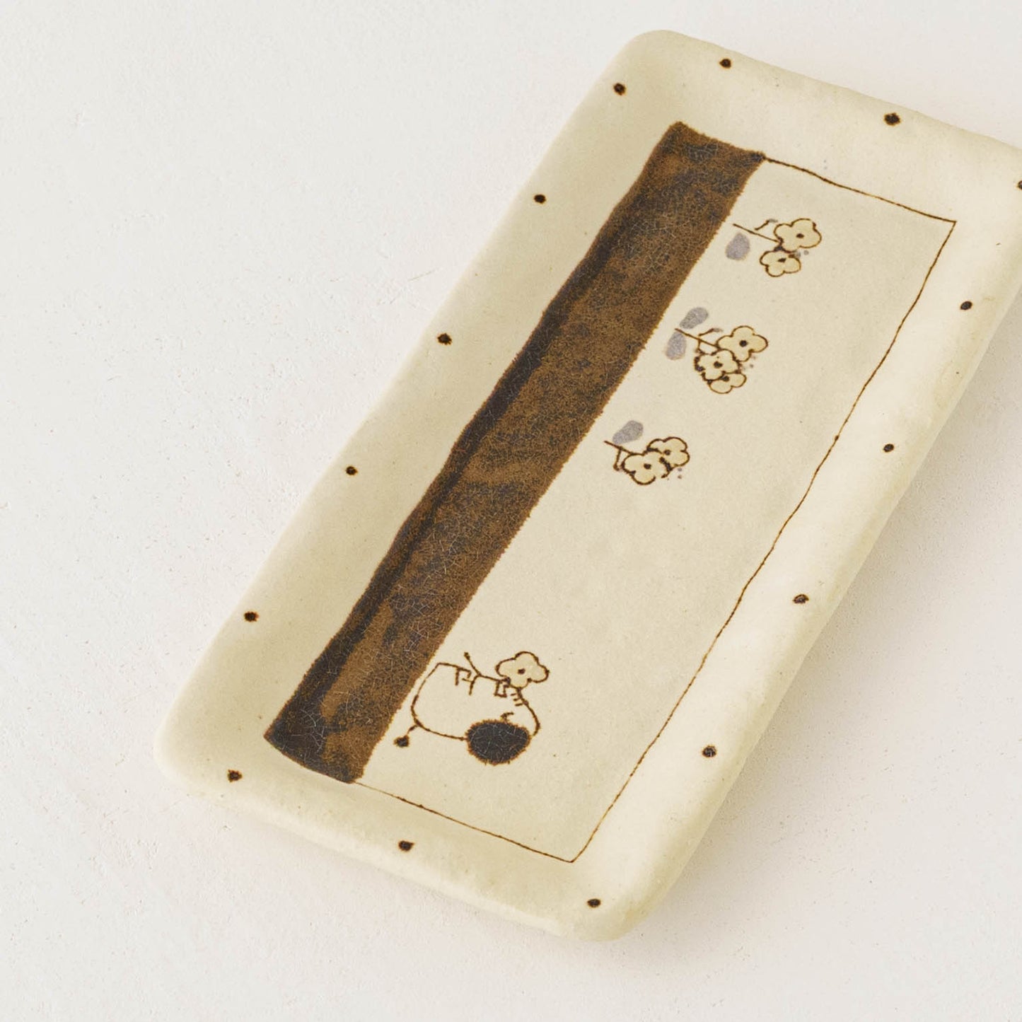 Tray L Elephant | Maruban Ceramics Factory