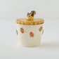 Biscuit Cup Sitting Squirrel Little Strawberry | Sugar Poppo