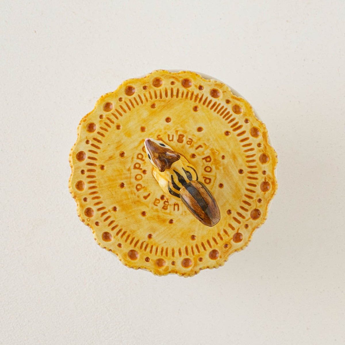 Biscuit Cup Sitting Squirrel Little Strawberry | Sugar Poppo
