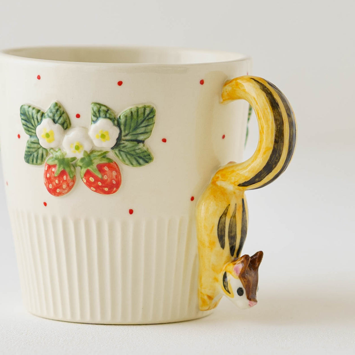 Long Cup Squirrel Strawberry | Sugar Poppo