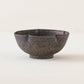鉄釉　梅型小鉢｜冨部咲喜子