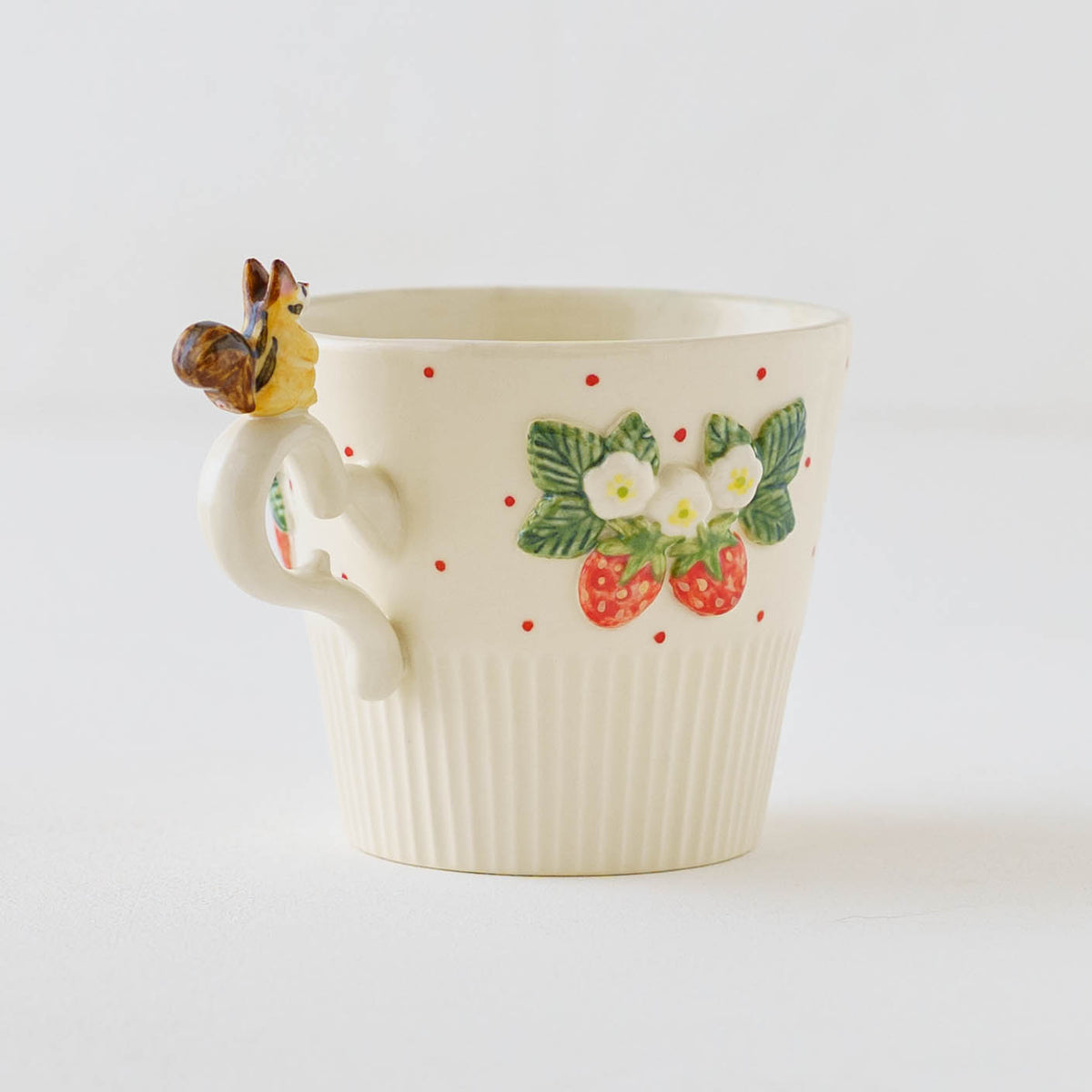 Mug Squirrel Strawberry | Sugar Poppo