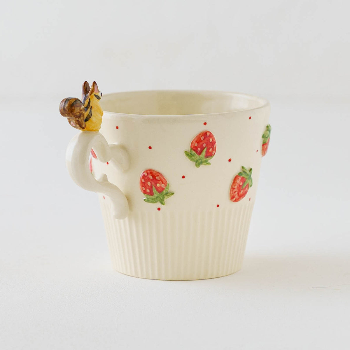 Mug Squirrel Little Strawberry | Sugar Poppo