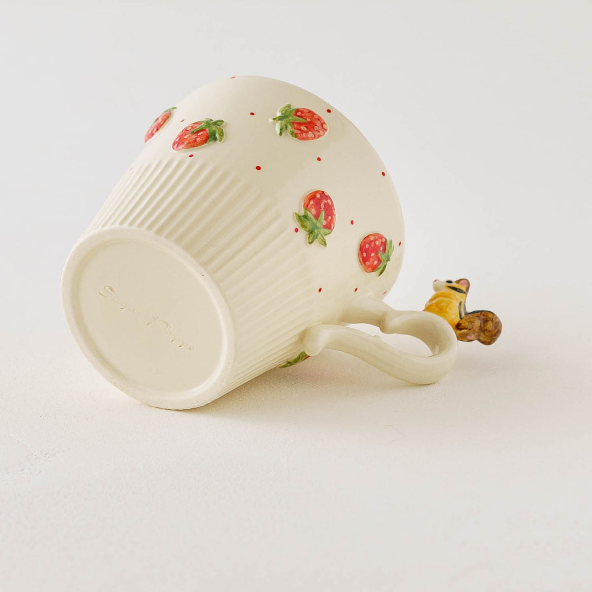 Mug Squirrel Little Strawberry | Sugar Poppo