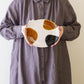 Cat plate L calico | Atelier Monora