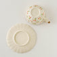 Cup & Saucer Ruffle Squirrel Cherry  | Sugar Poppo