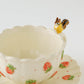 Cup & Saucer Squirrel Ruffle Strawberry | Sugar Poppo