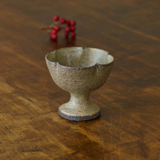 flower bowl with foot S kohiki | Sakiko Tomibe