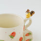 Cup & Saucer Squirrel Strawberry | Sugar Poppo