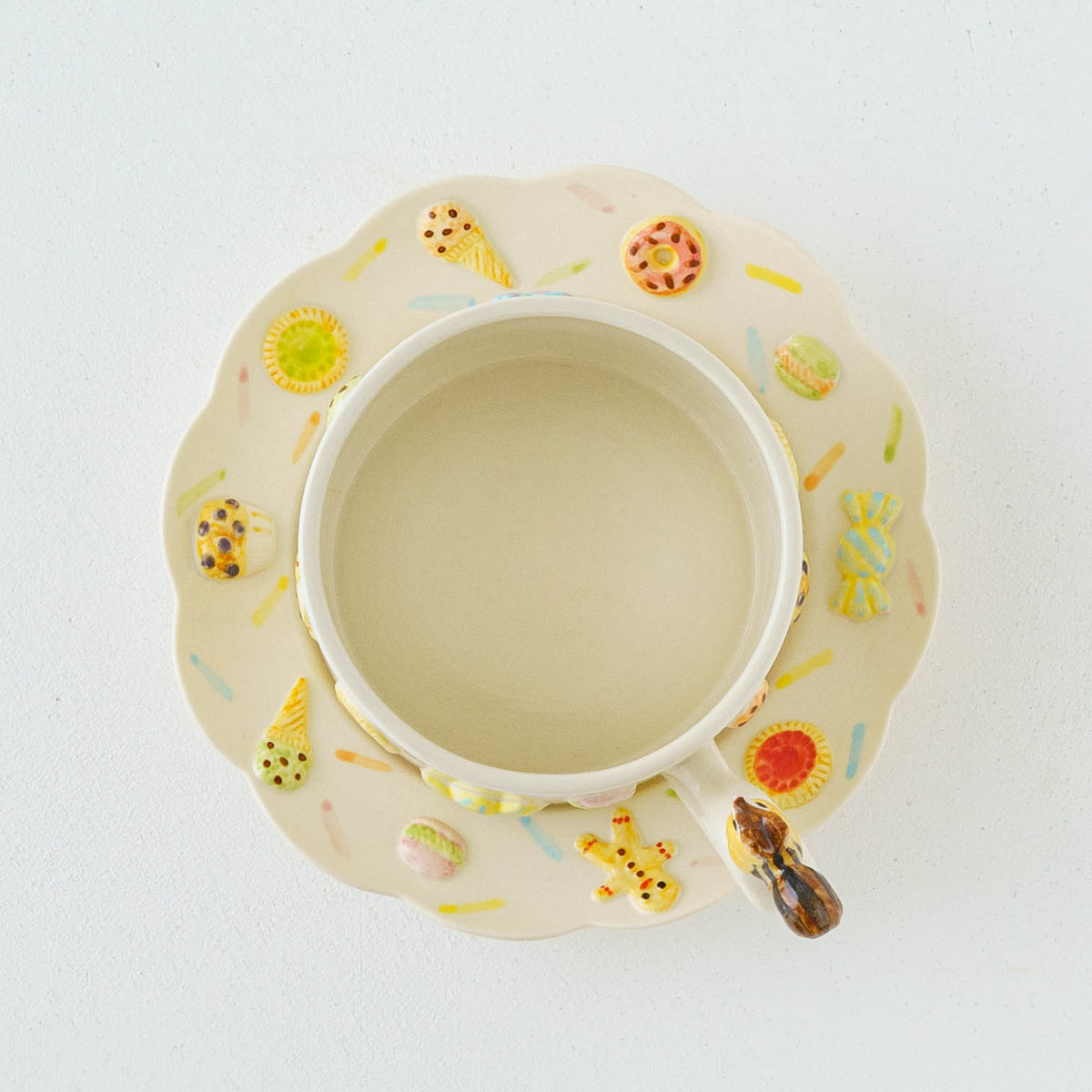 Cup & Saucer Squirrel Sweets | Sugar Poppo