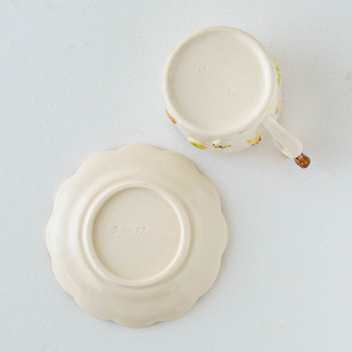 Cup & Saucer Squirrel Sweets | Sugar Poppo