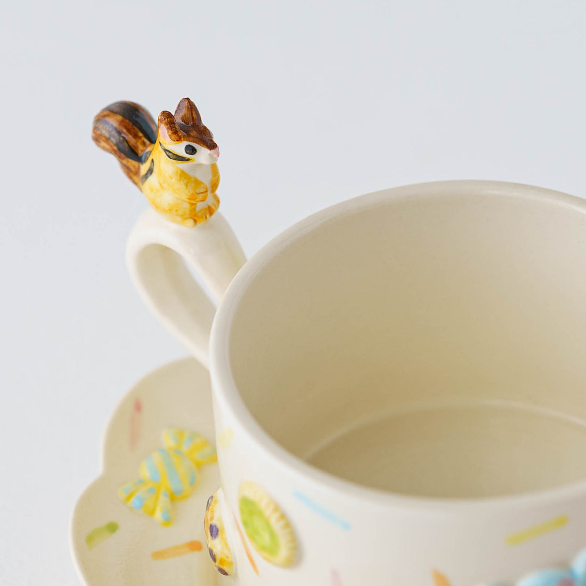 Cup & Saucer Squirrel Sweets | Sugar Poppo
