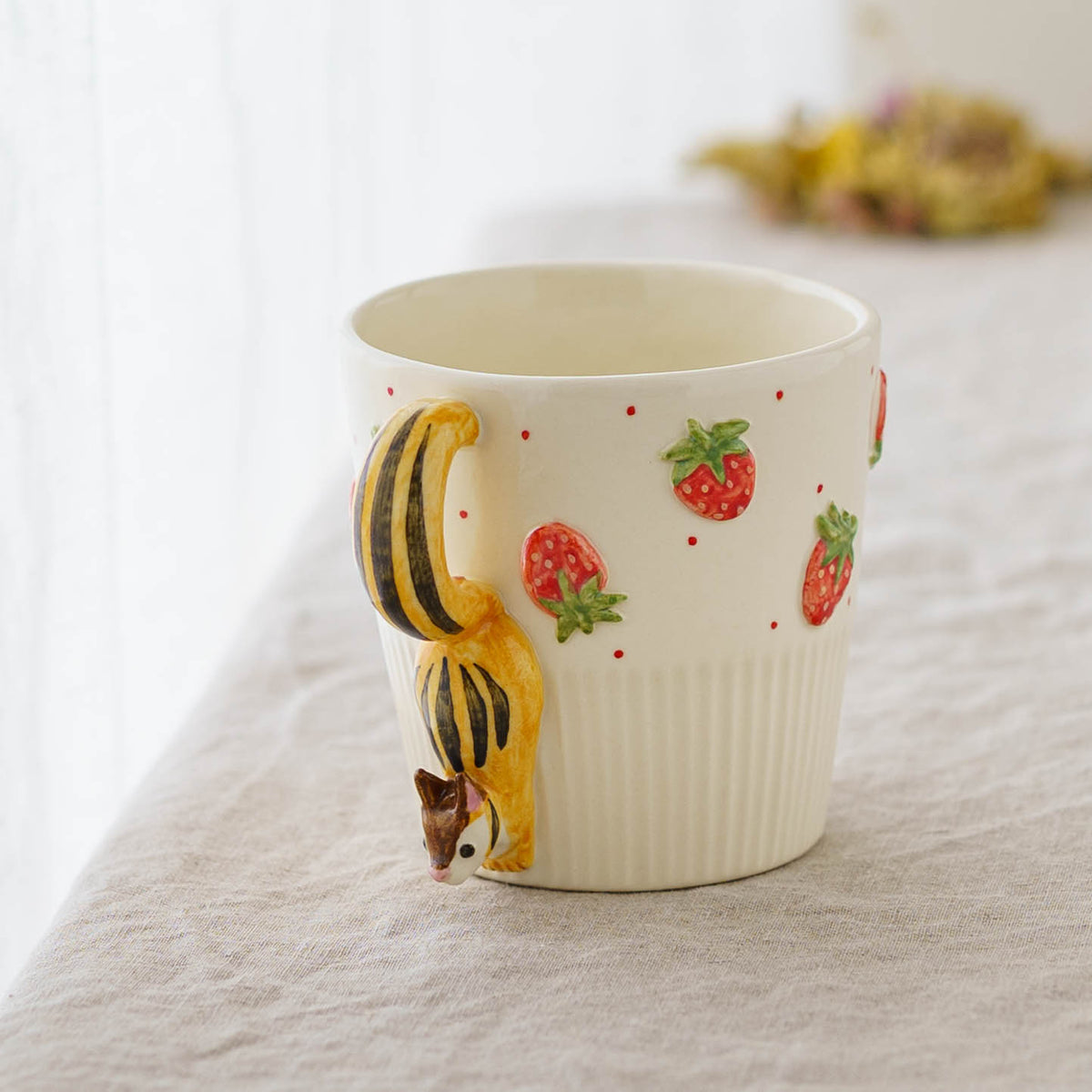 Long Cup Squirrel Litttle Strawberry | Sugar Poppo