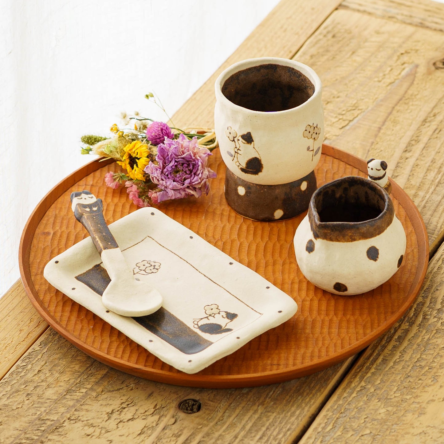 Tray S Cat | Maruban Ceramics Factory