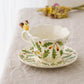 Cup & Saucer Ruffle Squirrel | Sugar Poppo