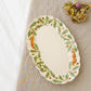 Oval Plate Hopping Squirrel | Sugar Poppo