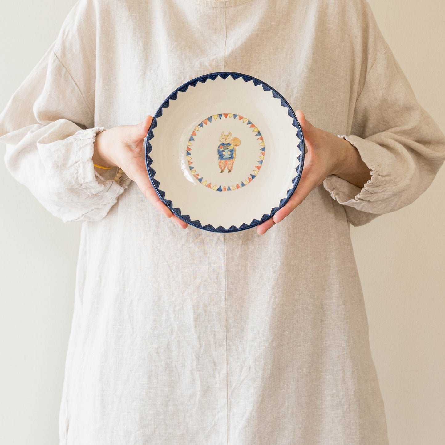 18cm Plate B | Yukiko Nagahama (Yabukarabou)