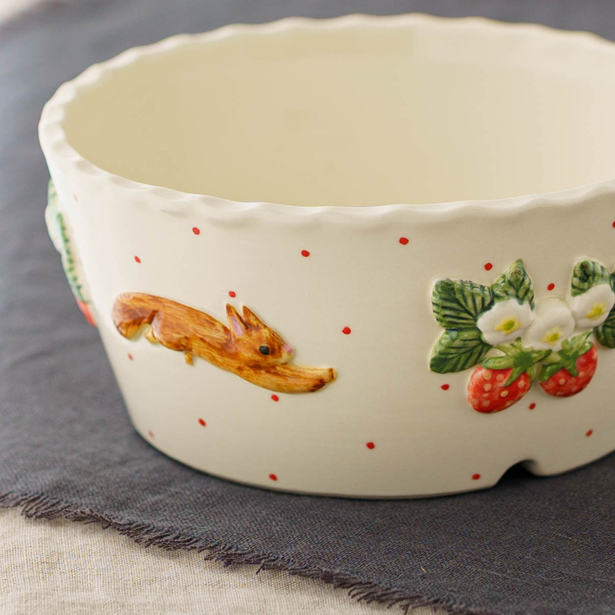 Plant Hopping Squirrel Strawberry Short | Sugar Poppo