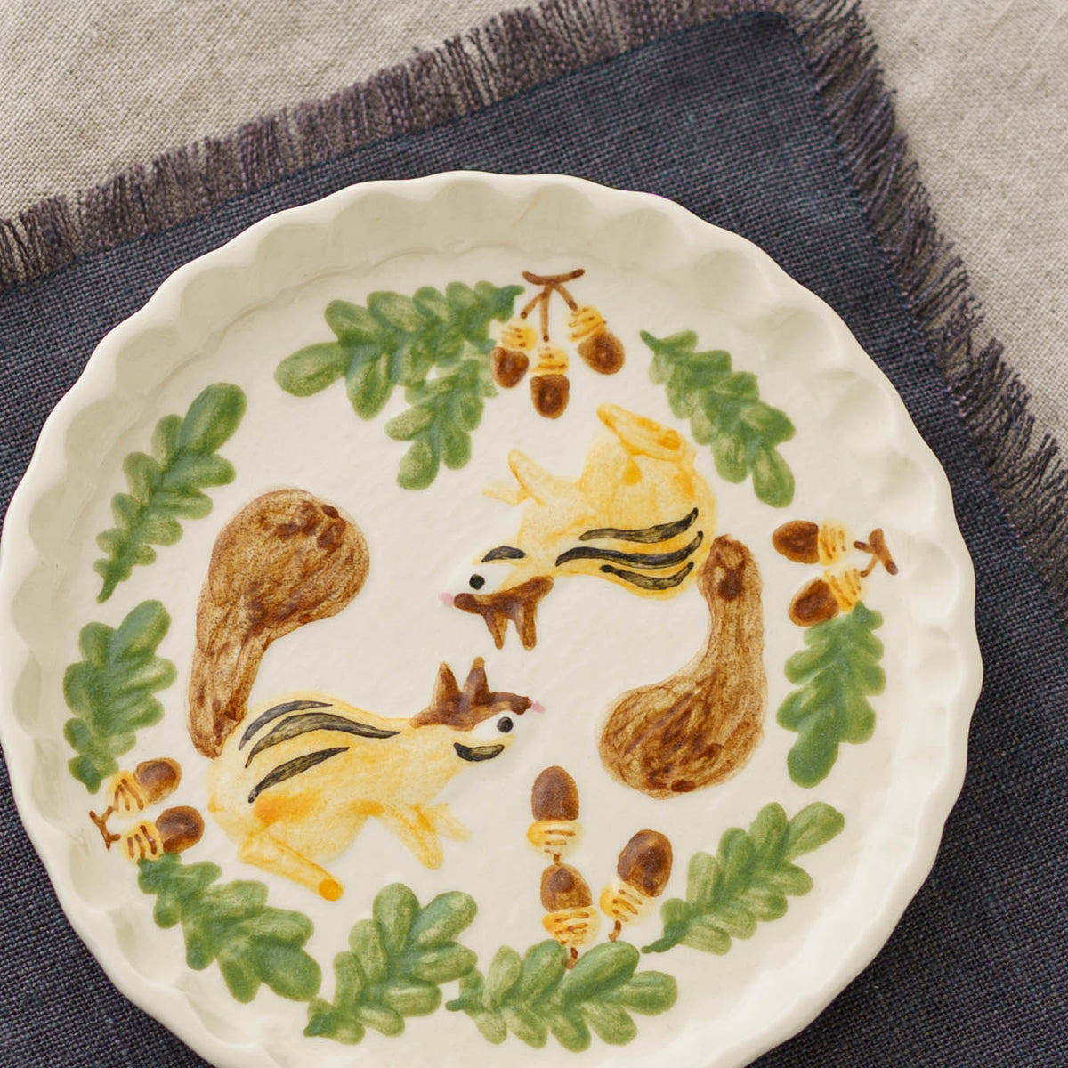 Plate Squirrel SS  | Sugar Poppo