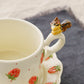 Cup & Saucer Squirrel Strawberry | Sugar Poppo