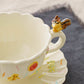Cup & Saucer Squirrel Ruffle Sweets | Sugar Poppo