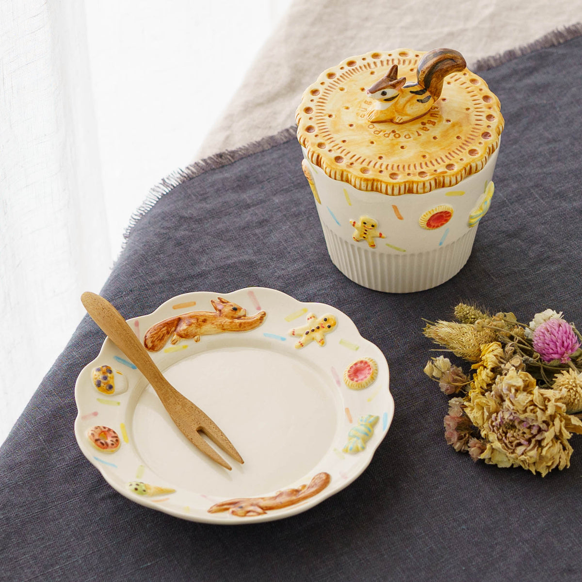 Plate Hopping Squirrels Sweets S | Sugar Poppo
