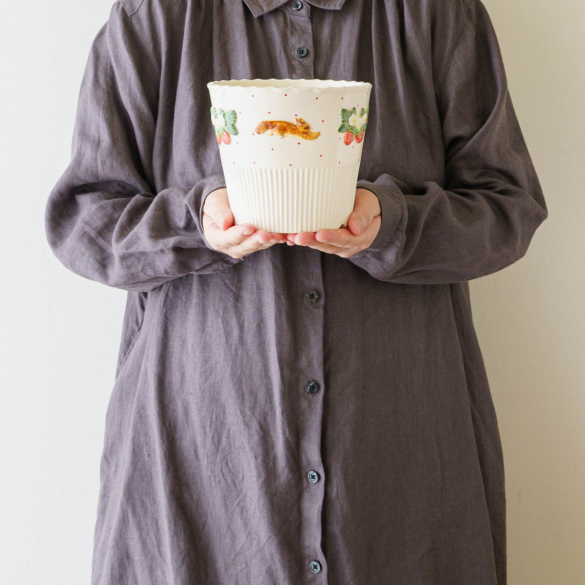 Planter Squirrel Strawberry | Sugar Poppo