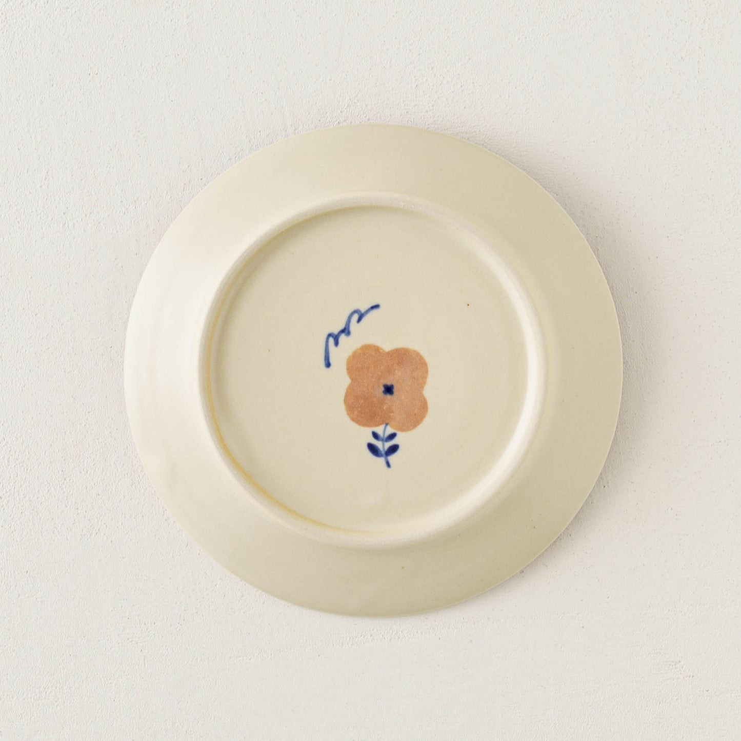 Plate duck pink blue M  | Ayano Arai