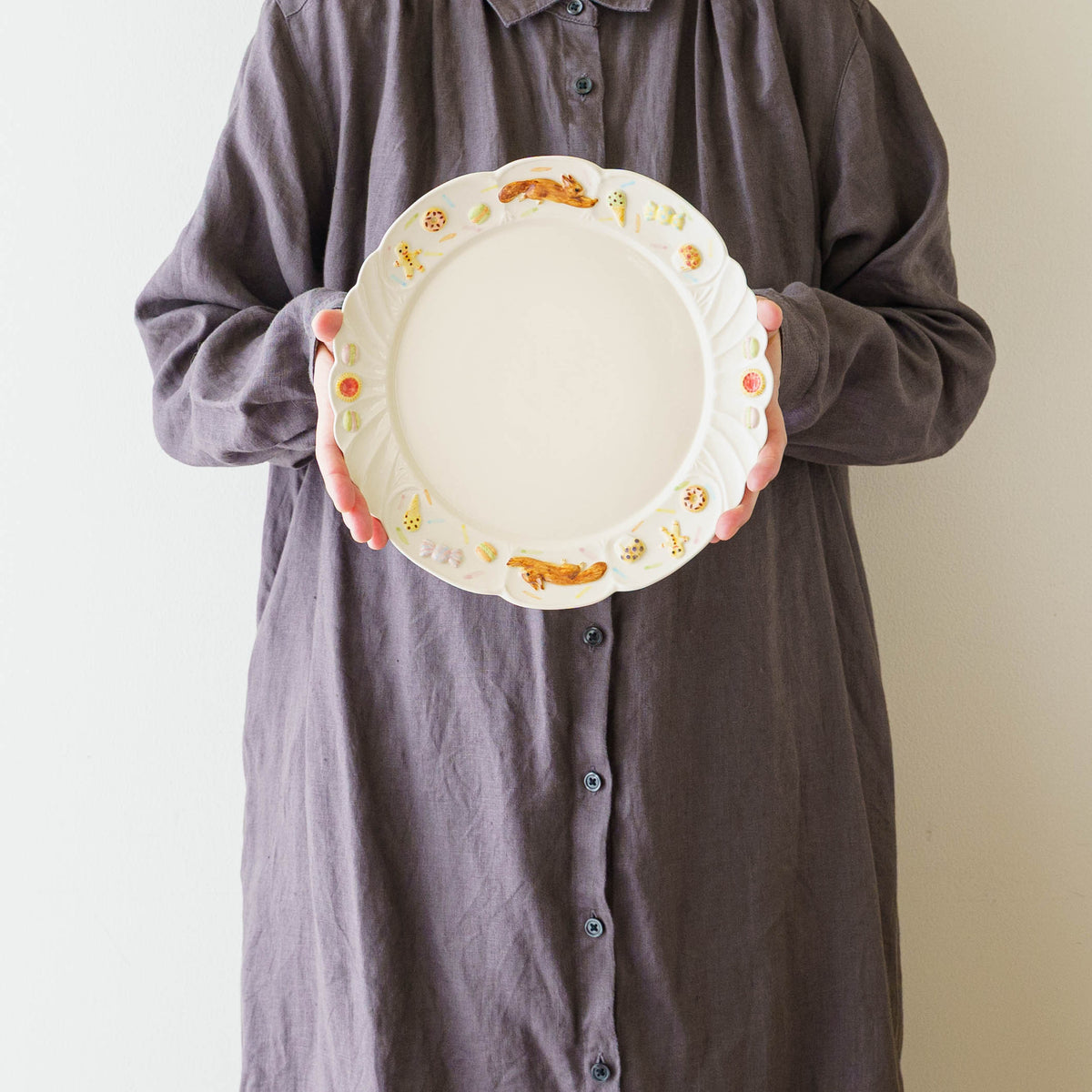Antique Plate Squirrel Sweets | Sugar Poppo