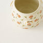 金彩レリーフカップ　ピンク x 薄緑｜荒井彩乃