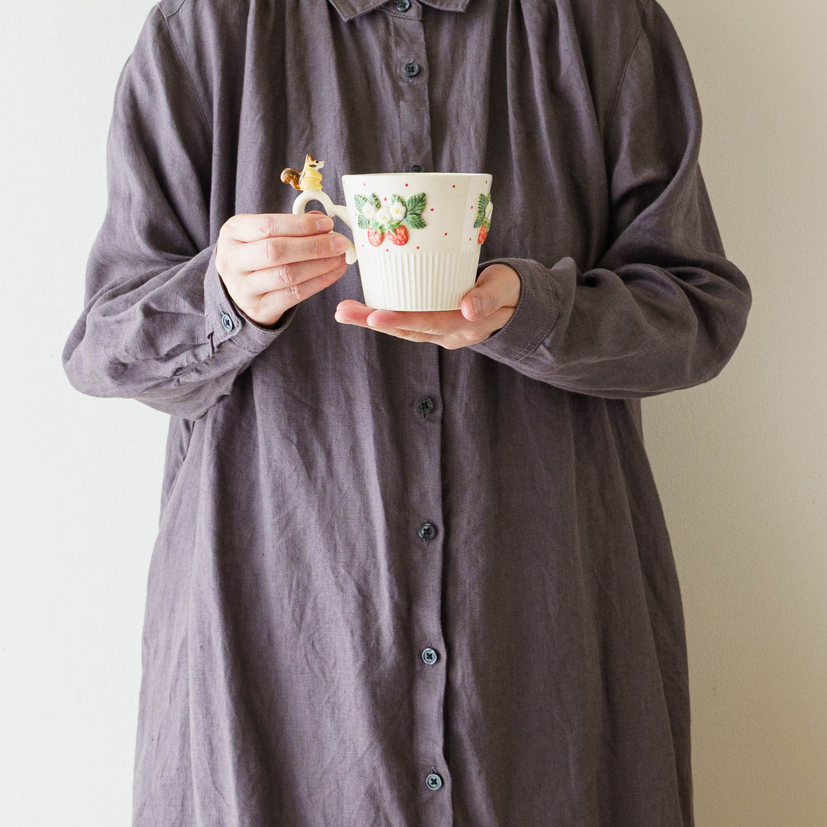 Mug Squirrel Strawberry | Sugar Poppo