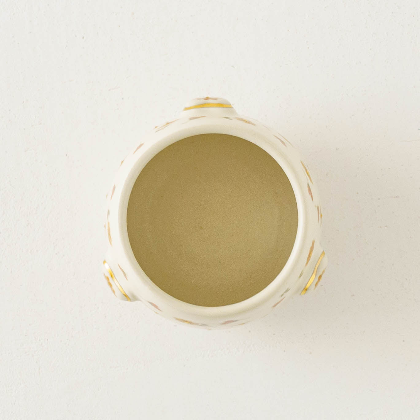 金彩レリーフカップ　オレンジ x 赤｜荒井彩乃