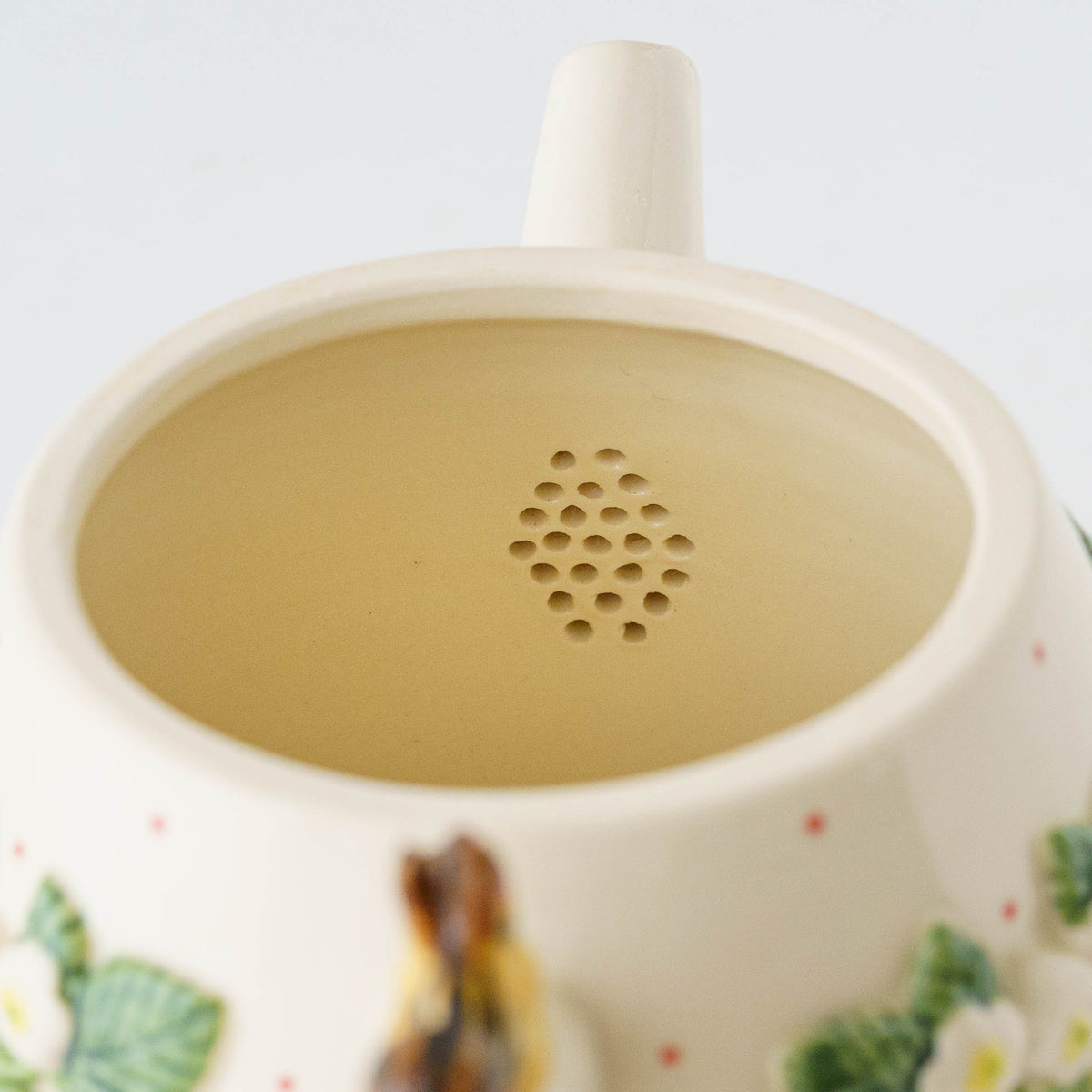Teapot W Squirrel Strawberry | Sugar Poppo