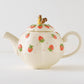 Tea Pot W Squirrel Little Strawberry | Sugar Poppo