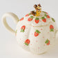 Tea Pot W Squirrel Little Strawberry | Sugar Poppo