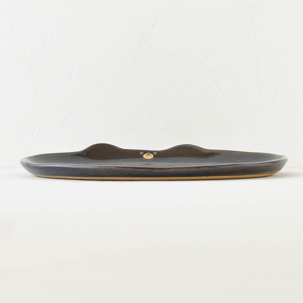 Brown bear plate L | Atelier monora