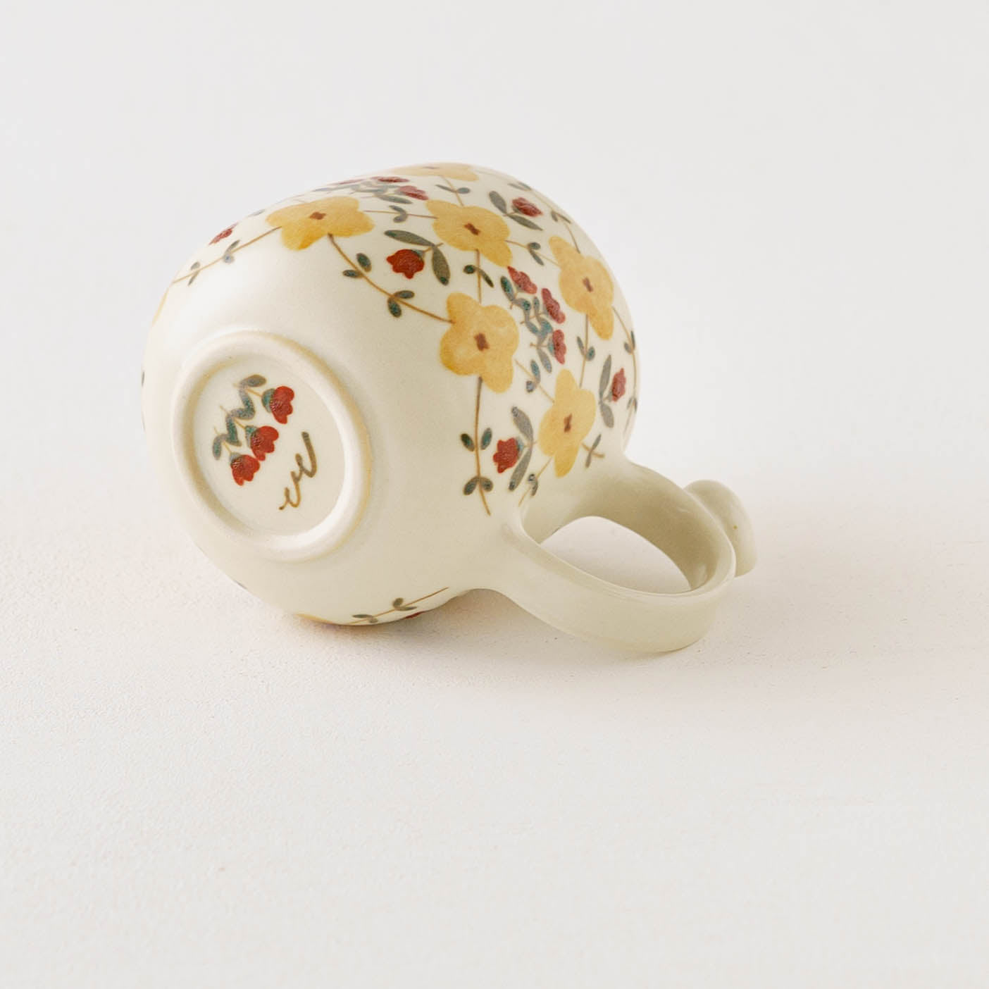 マグカップ　アヒル　黄色｜荒井彩乃