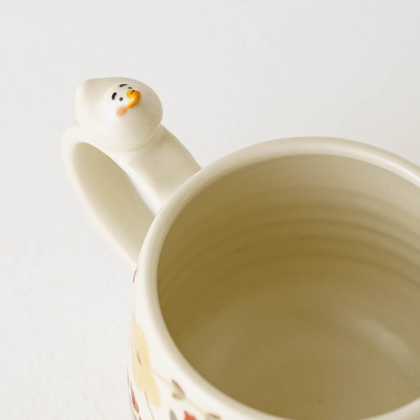 マグカップ　アヒル　黄色｜荒井彩乃