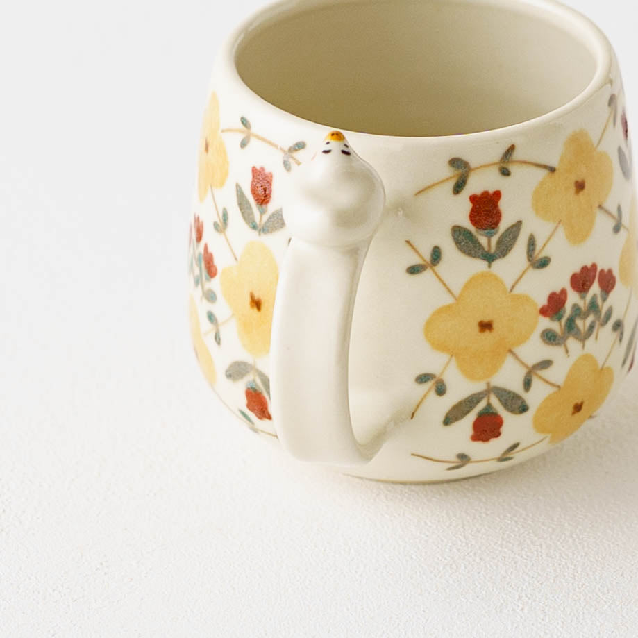 マグカップ　アヒル　黄色｜荒井彩乃