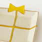 Gift plate beige x yellow cloth | Atelier monora