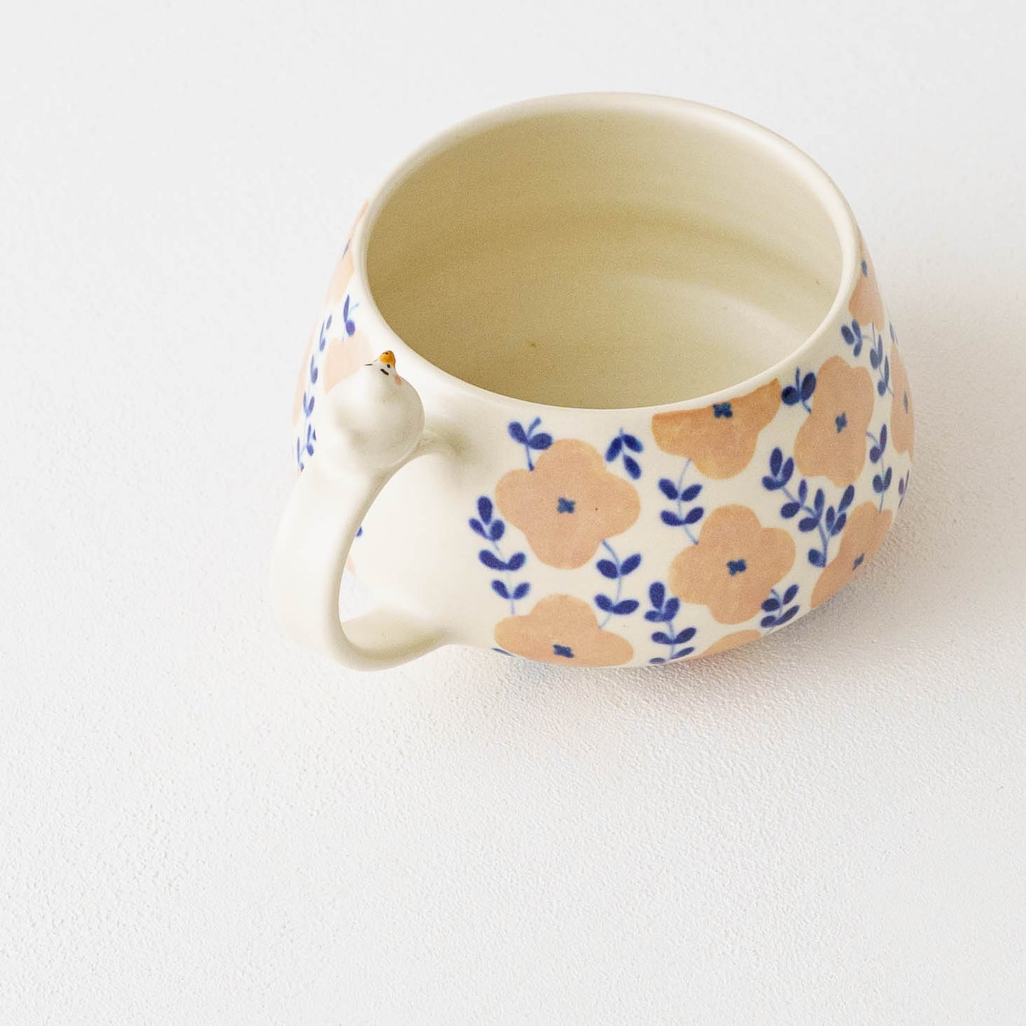 スープカップ　アヒル　ピンク｜荒井彩乃