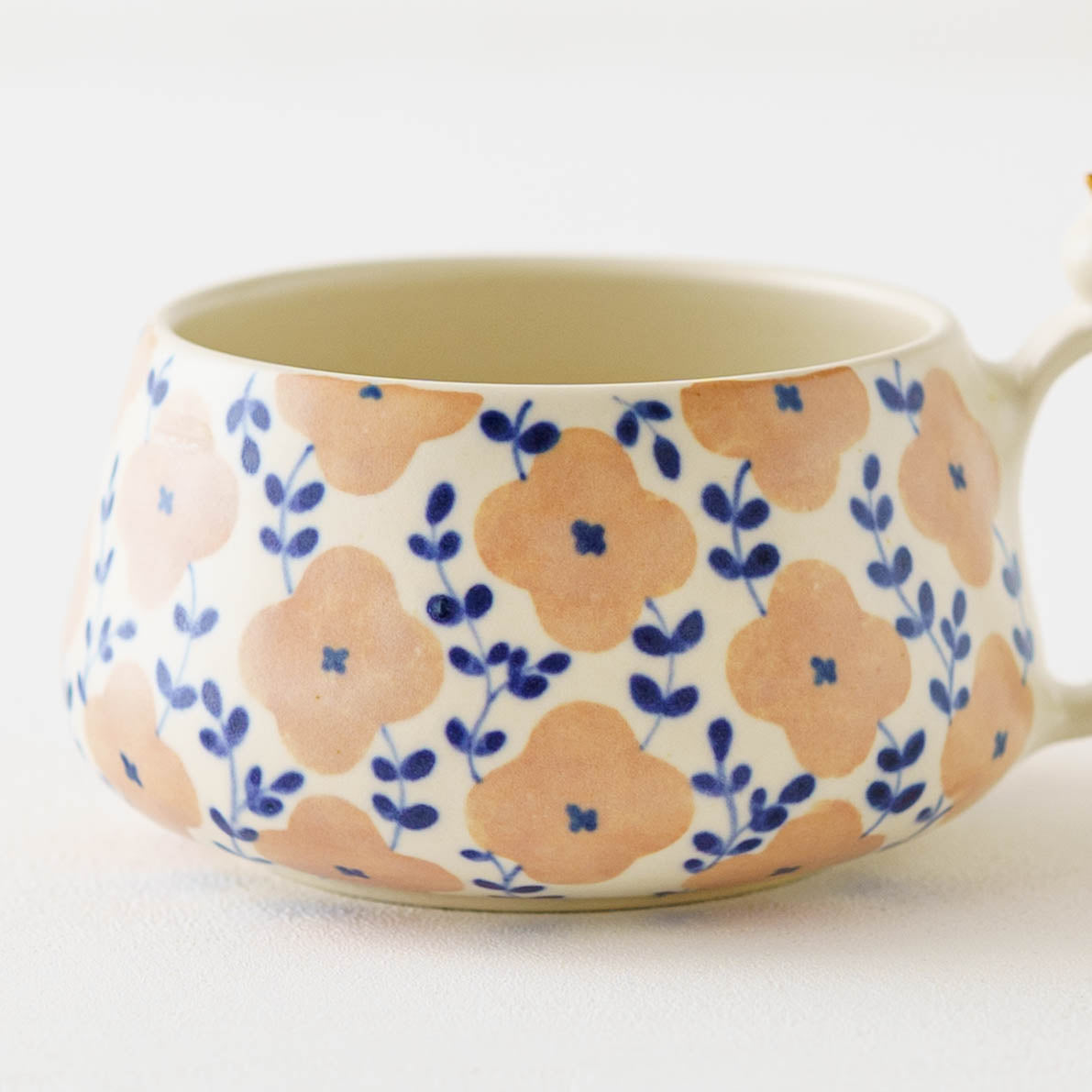 スープカップ　アヒル　ピンク｜荒井彩乃