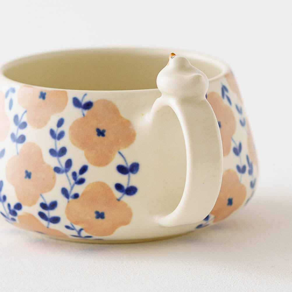 スープカップ　アヒル　ピンク｜荒井彩乃