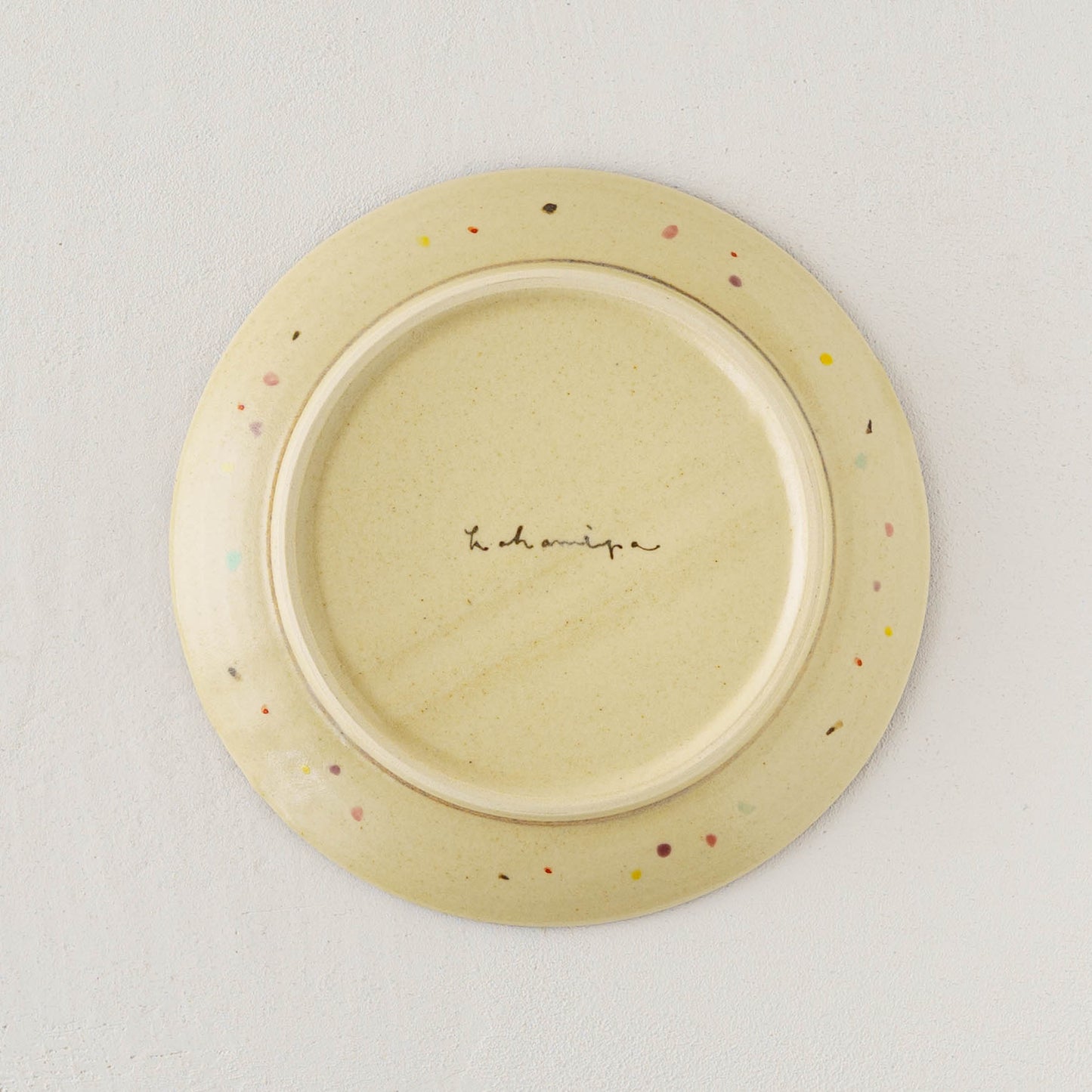 Flower Dress Girl Plate｜Hahamya