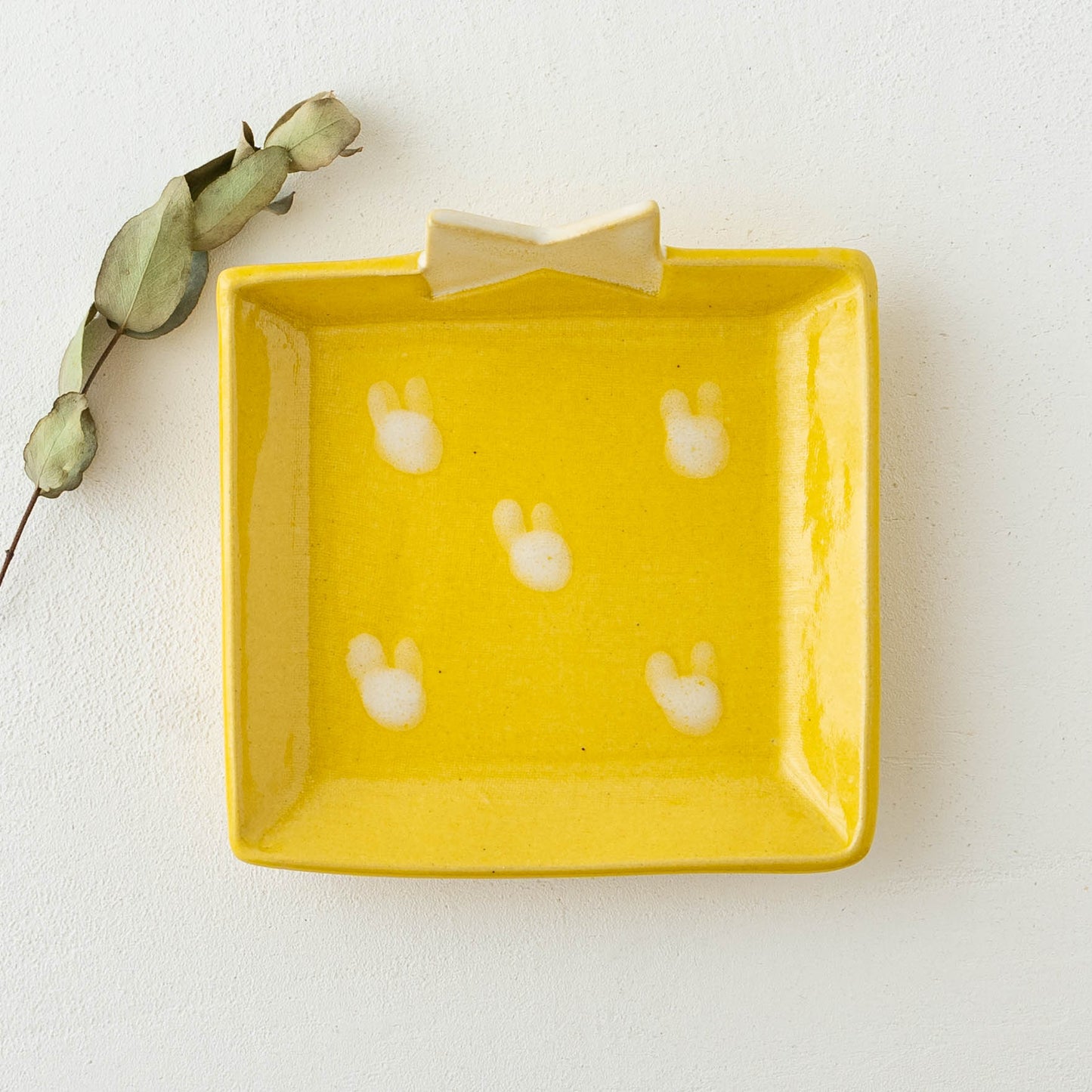 Gift Plate Yellow Rabbit | Atelier monora